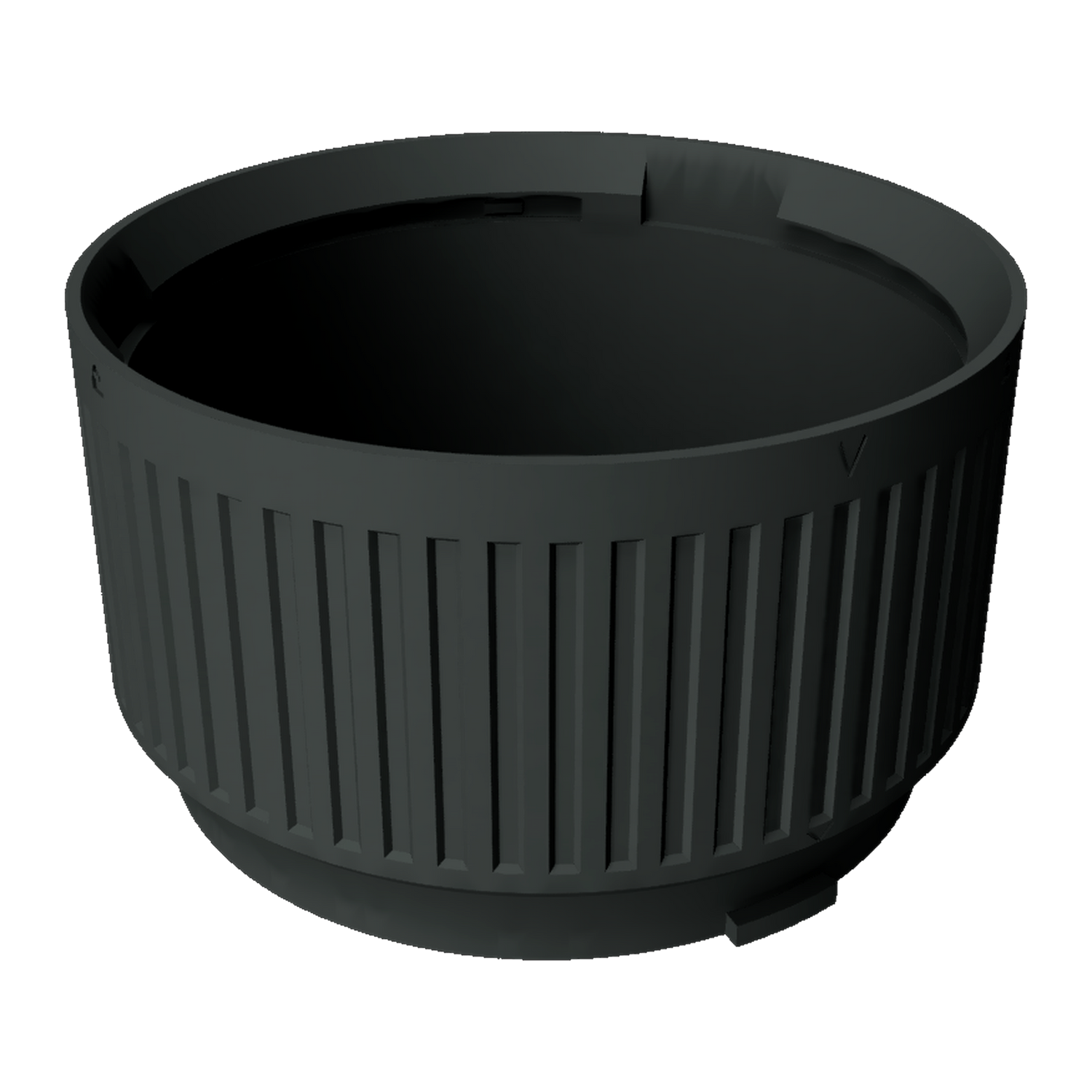 Stratiform Modular Filter Cup 7 inch 4 inch cup transparent product render