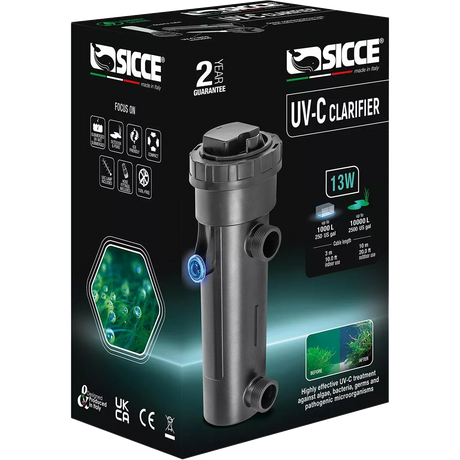 Submersible UV-C Clarifier