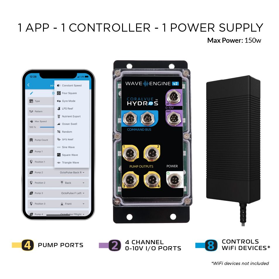 Hydros WaveEngine v2 Pump Controller