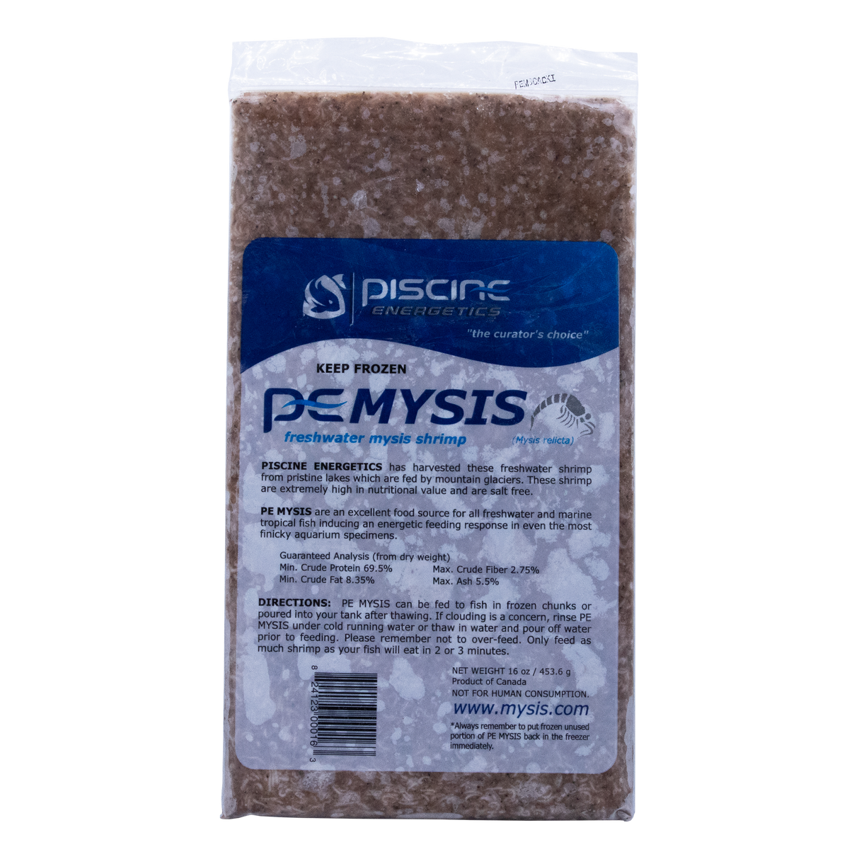 PE Frozen Mysis Shrimp